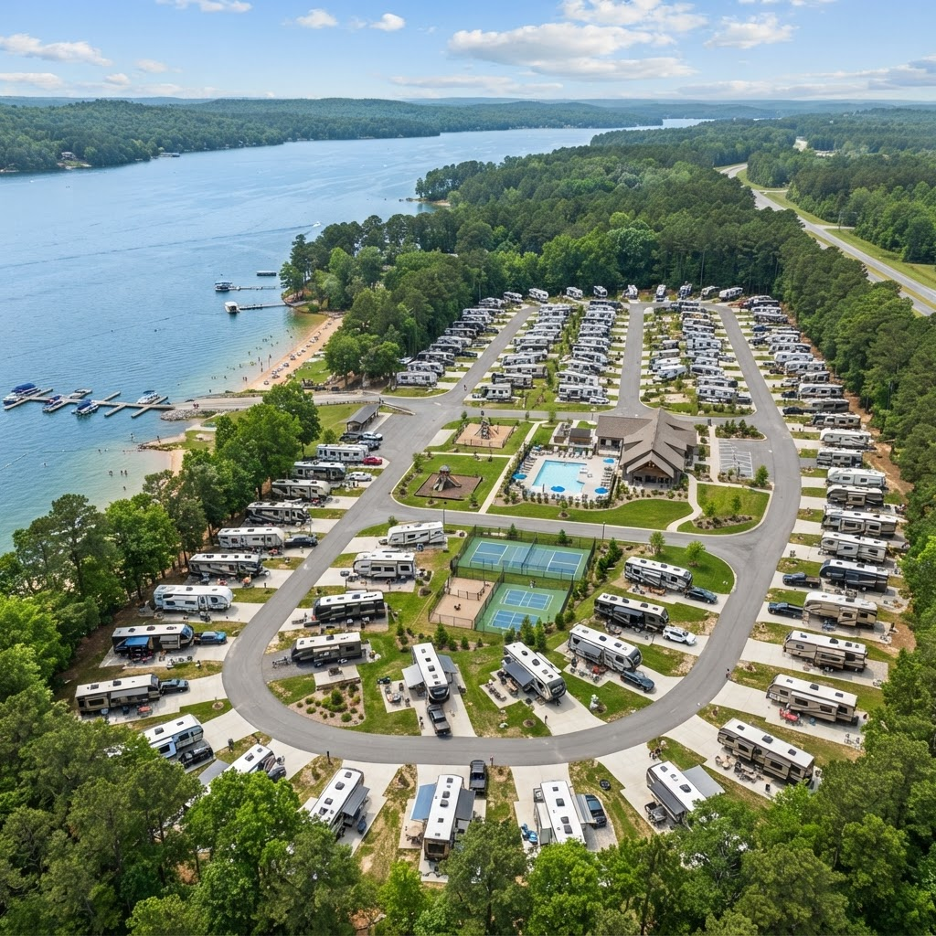 Lakeside RV Park in Hot Springs, AR